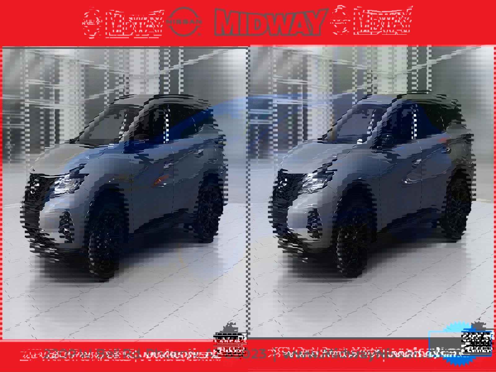 Certified 2024 Nissan Murano SV w/ SV Midnight Edition Package image 1