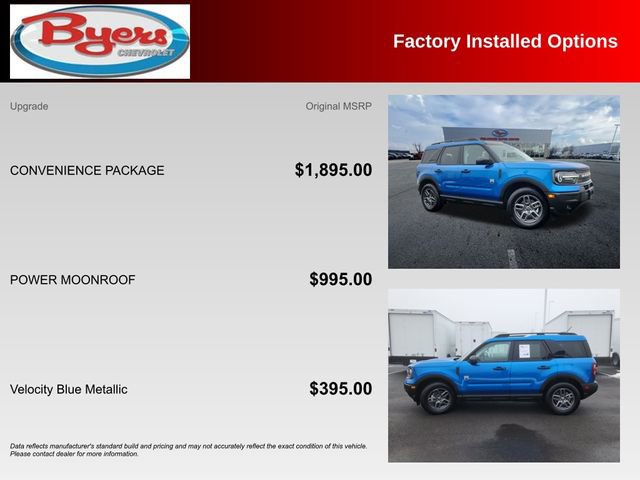 Used 2025 Ford Bronco Sport Big Bend w/ Convenience Package image 10