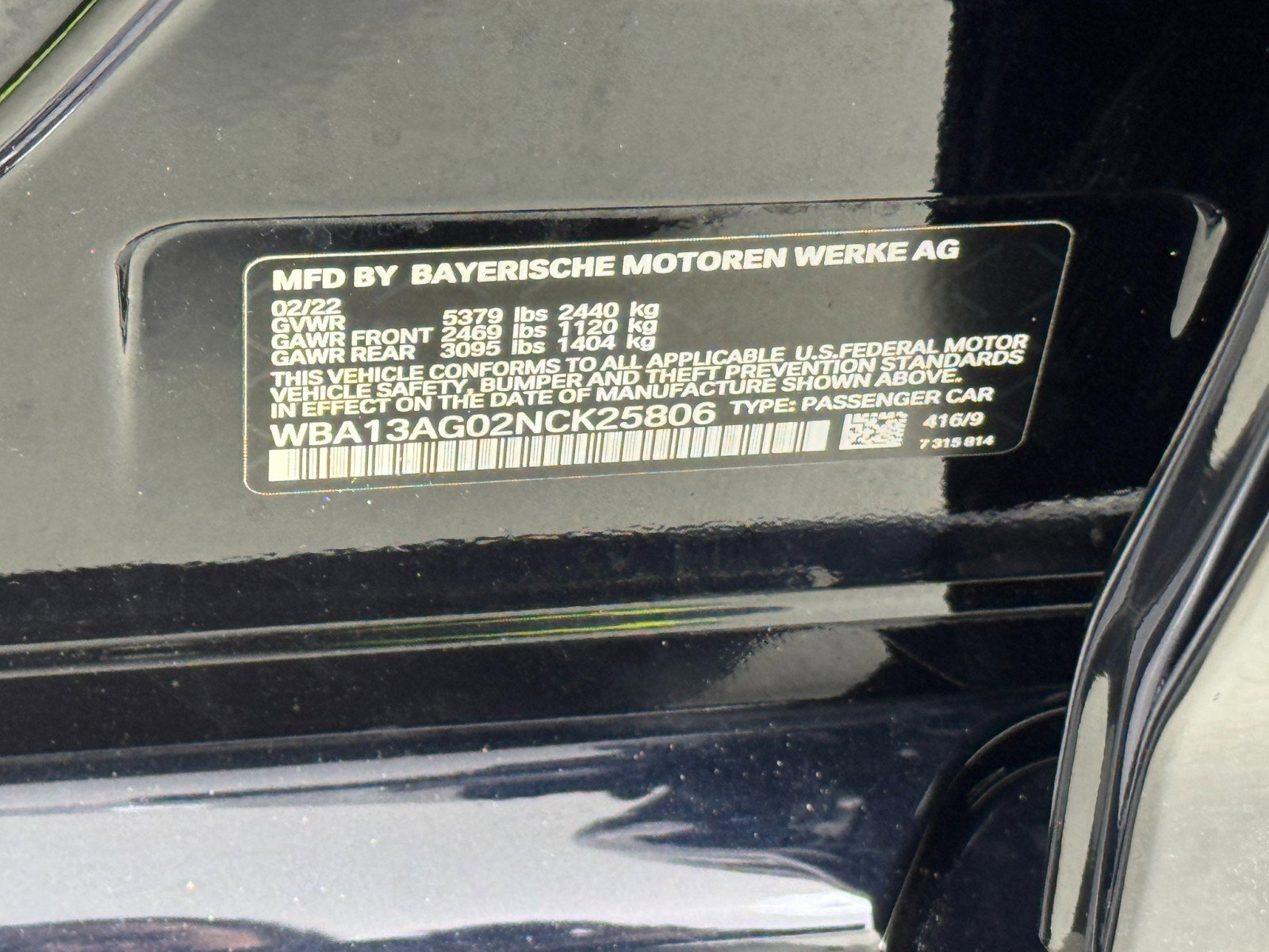 Used 2022 BMW 530e w/ Premium Package RWD image 48