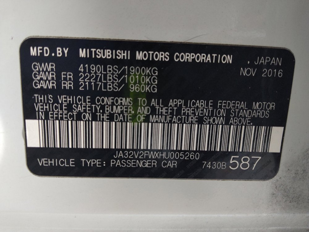 Used 2017 Mitsubishi Lancer SEL image 33