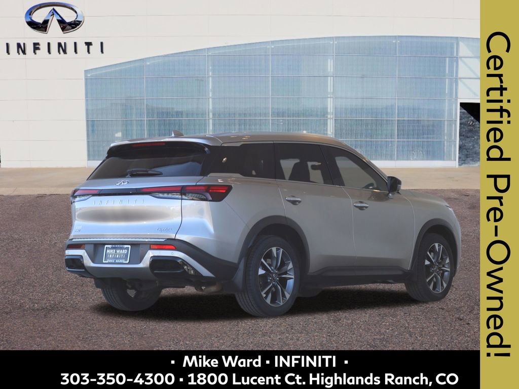 Certified 2023 INFINITI QX60 Luxe w/ Cargo Package AWD/4WD image 6