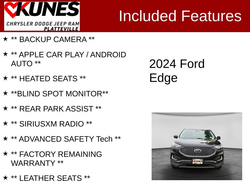 Used 2024 Ford Edge SEL AWD/4WD image 2