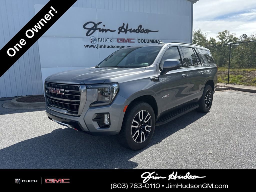 Used 2021 GMC Yukon AT4 w/ Rear Media and Nav Package