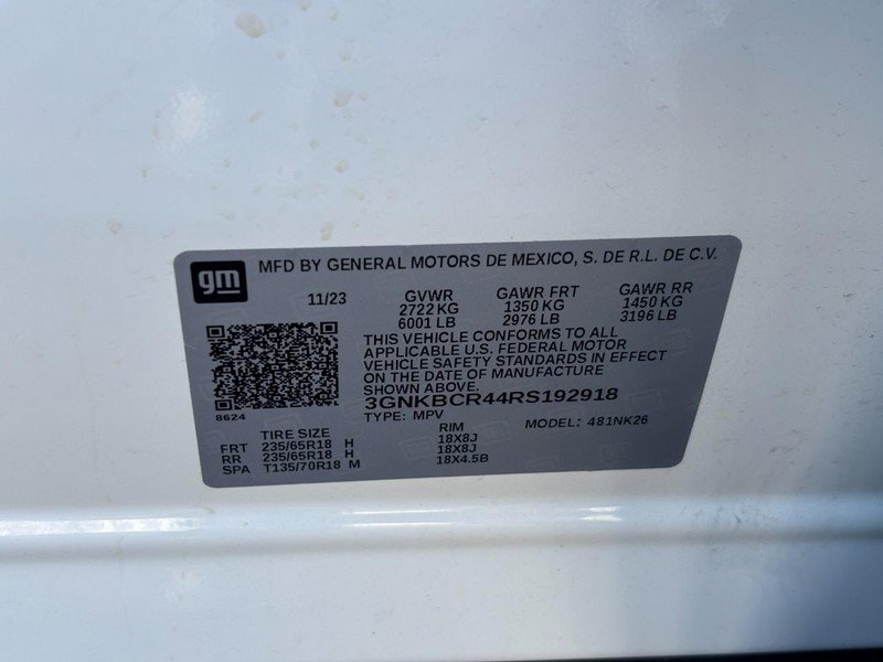 Certified 2024 Chevrolet Blazer LT w/ Convenience Package image 25