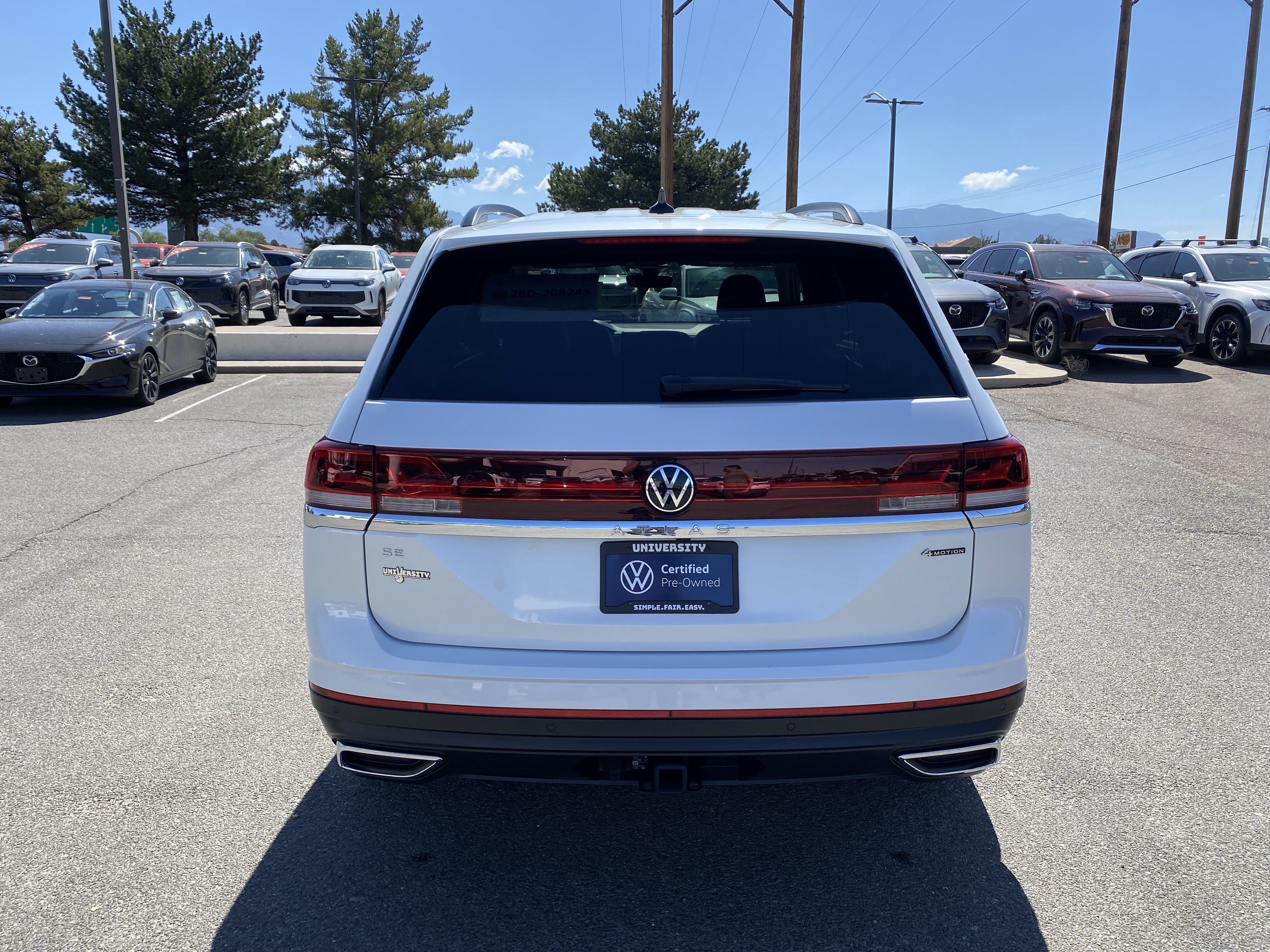 Certified 2026 Volkswagen Atlas SE w/ Black Wheel Package AWD/4WD image 55
