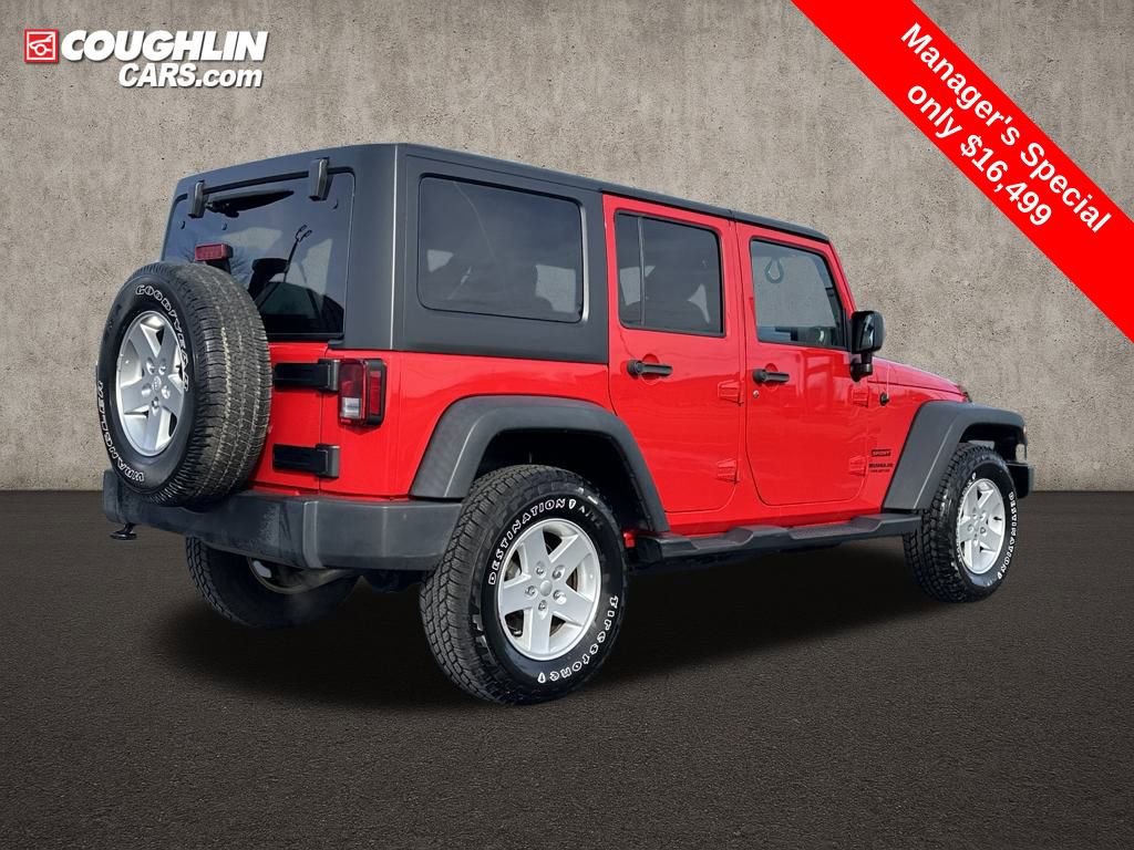 Used 2015 Jeep Wrangler Unlimited Sport w/ Quick Order Package 24S image 12
