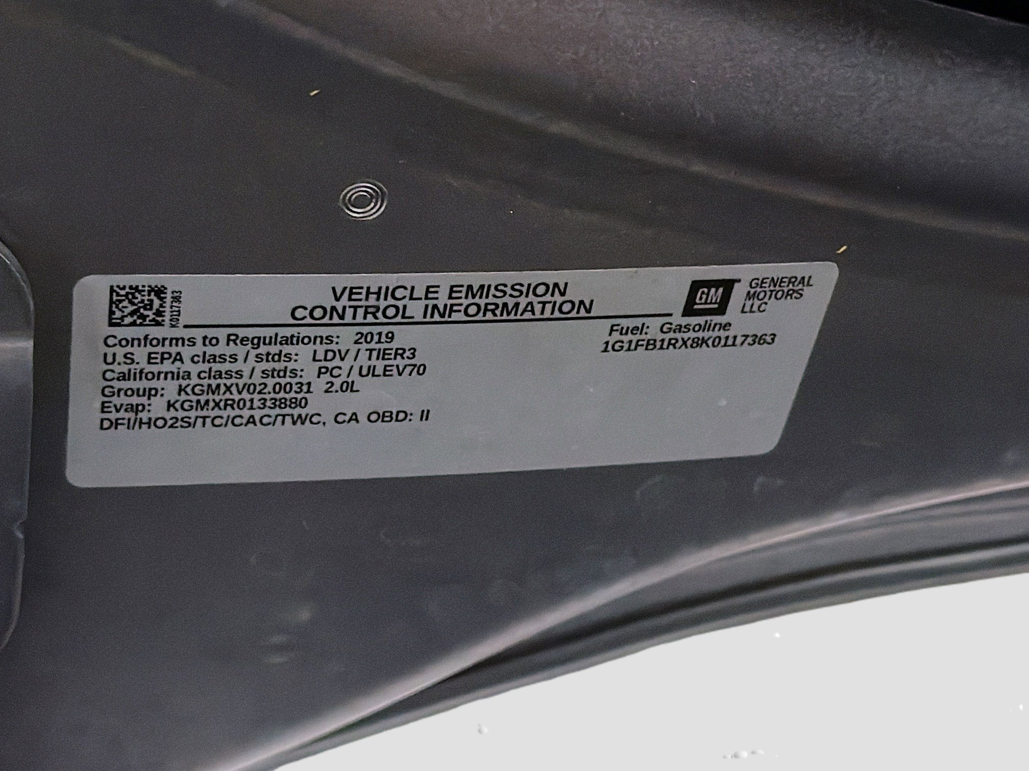 Used 2019 Chevrolet Camaro LS image 16