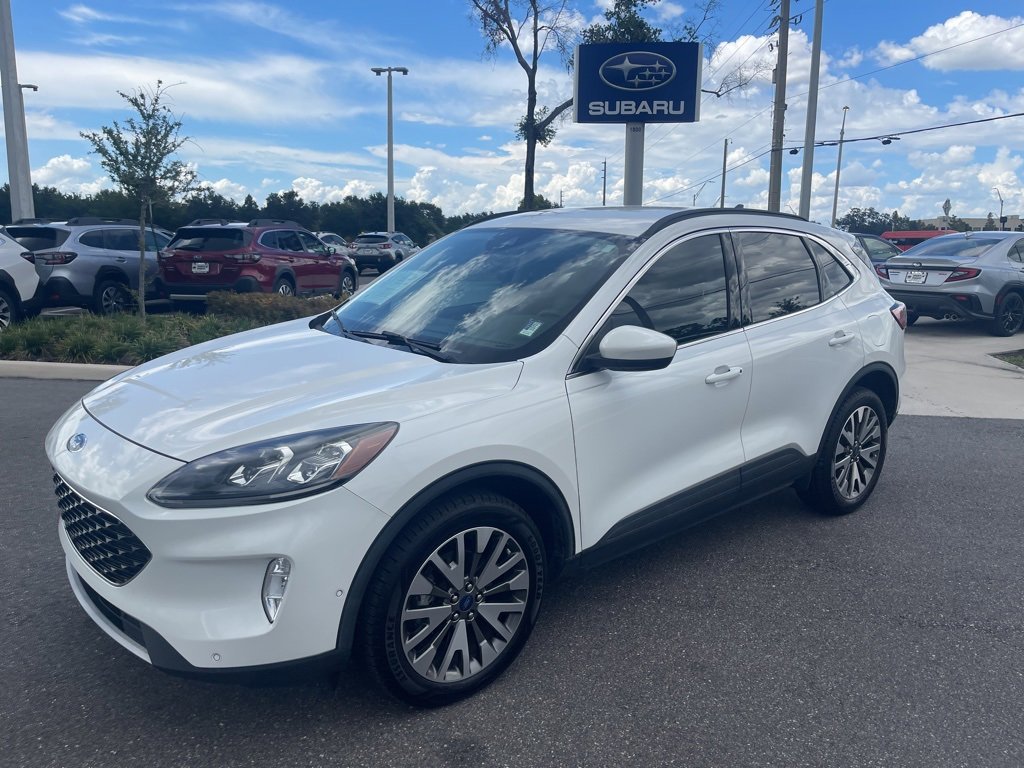 Used 2021 Ford Escape Titanium w/ Class II Trailer Tow Package