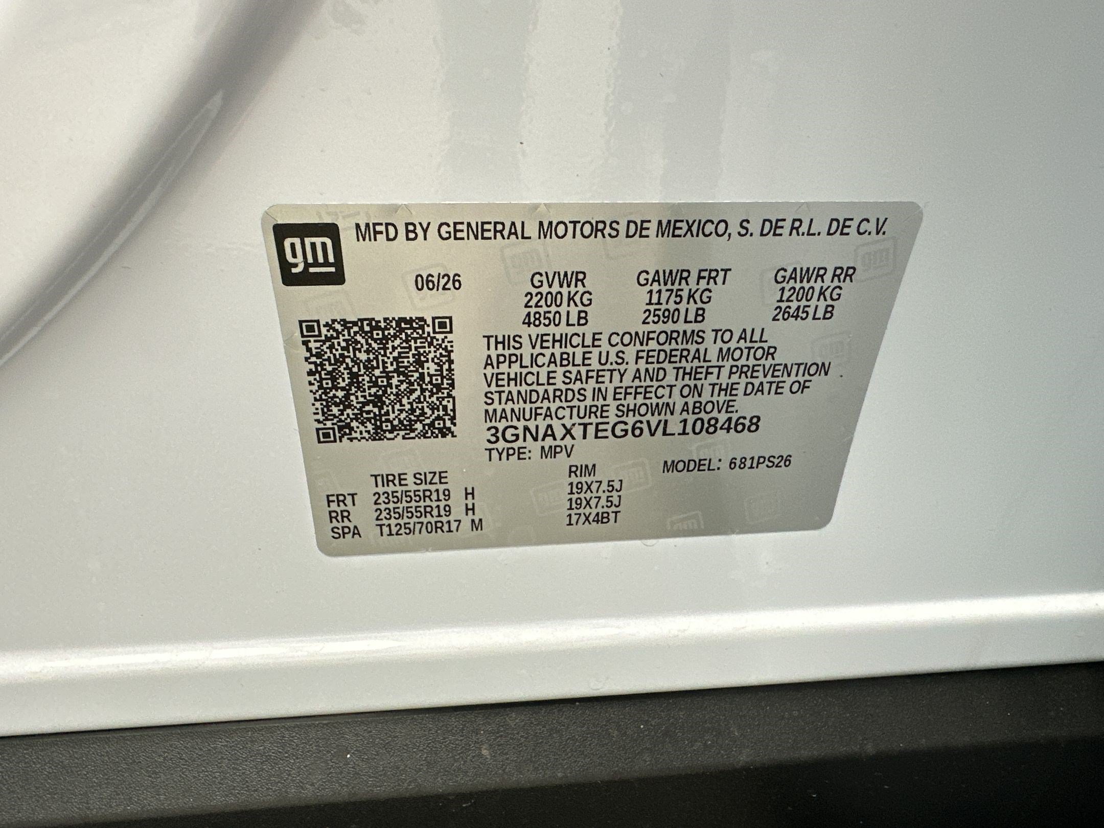 New 2027 Chevrolet Equinox RS w/ LPO, Floor Liner Package AWD/4WD image 27
