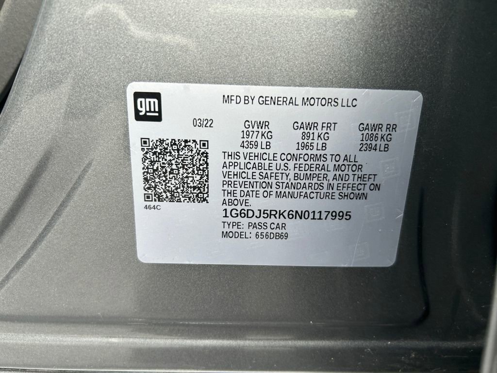 Used 2022 Cadillac CT4 Luxury w/ Sun And Sound Package RWD image 36