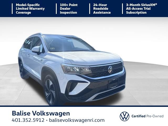 Certified 2023 Volkswagen Taos SE w/ Panoramic Sunroof Package AWD/4WD image 1