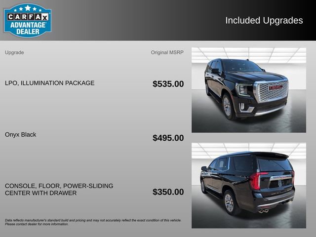 Used 2021 GMC Yukon Denali w/ LPO, Illumination Package image 3