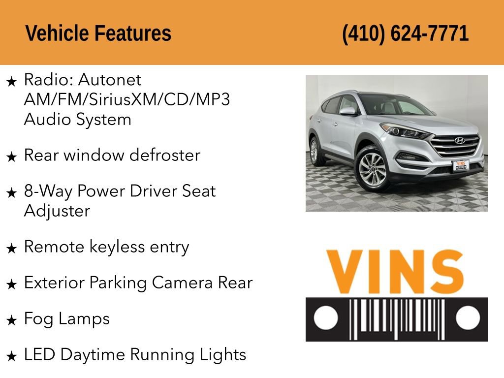 Used 2016 Hyundai Tucson SE w/ Option Group 02 AWD/4WD image 5