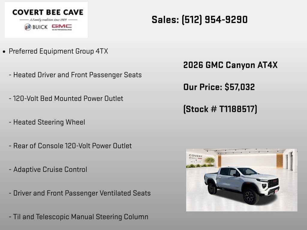 New 2026 GMC Canyon AT4X AWD/4WD image 20