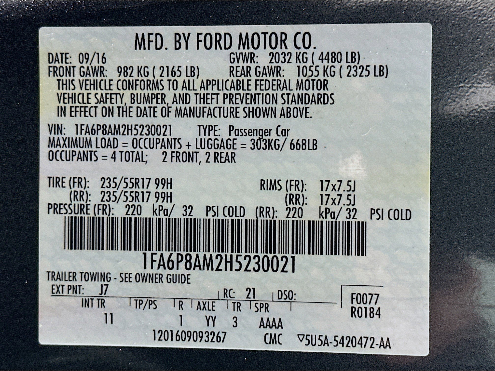 Used 2017 Ford Mustang V6 image 12