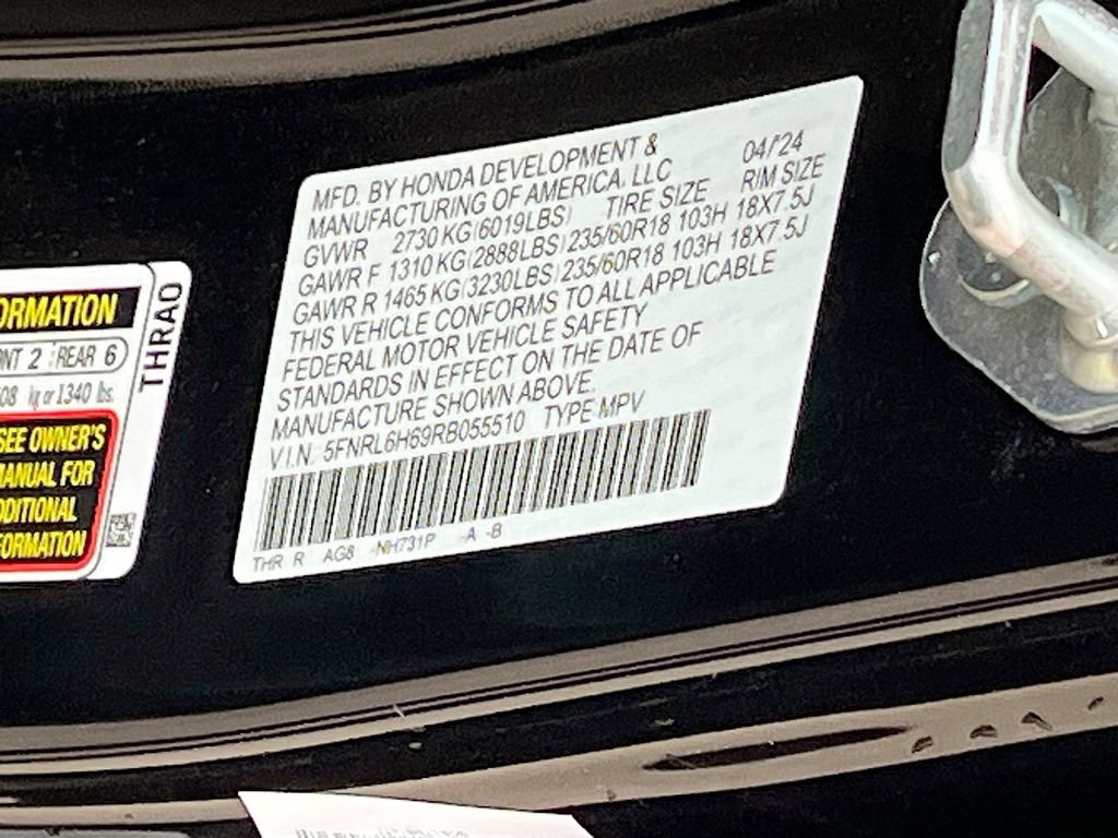 Used 2024 Honda Odyssey EX-L image 34