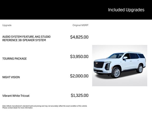 New 2026 Cadillac Escalade Luxury w/ Touring Package AWD/4WD image 3