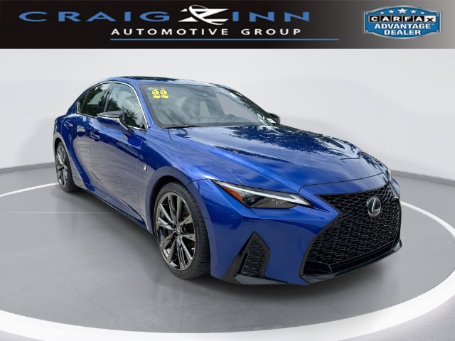 Used 2022 Lexus IS 350 F Sport w/ Accessory Package