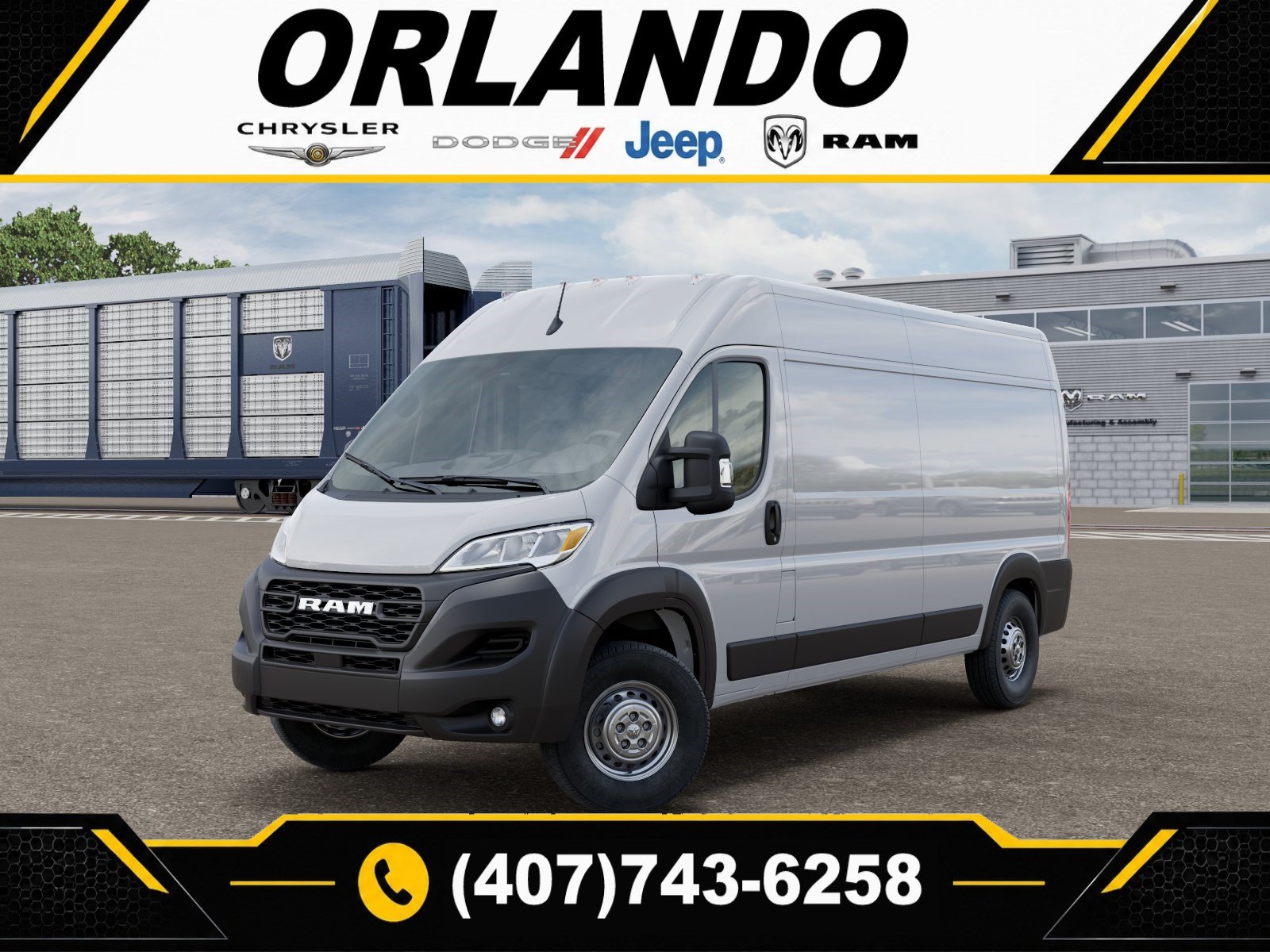 New 2026 RAM ProMaster 2500 w/ Convenience Group FWD image 1