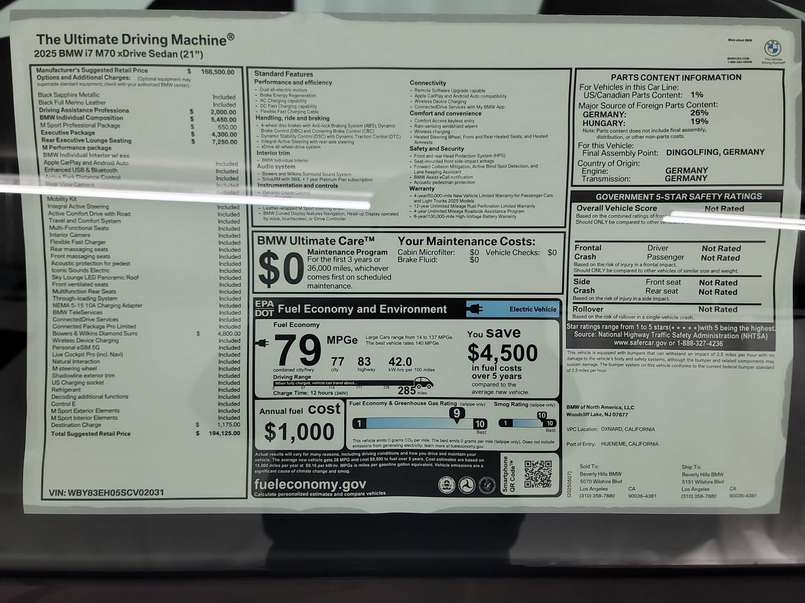 Used 2025 BMW i7 M70 image 27