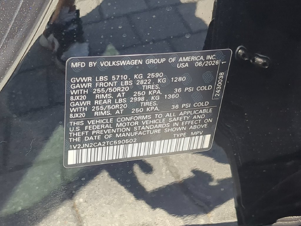 New 2026 Volkswagen Atlas SE FWD image 35