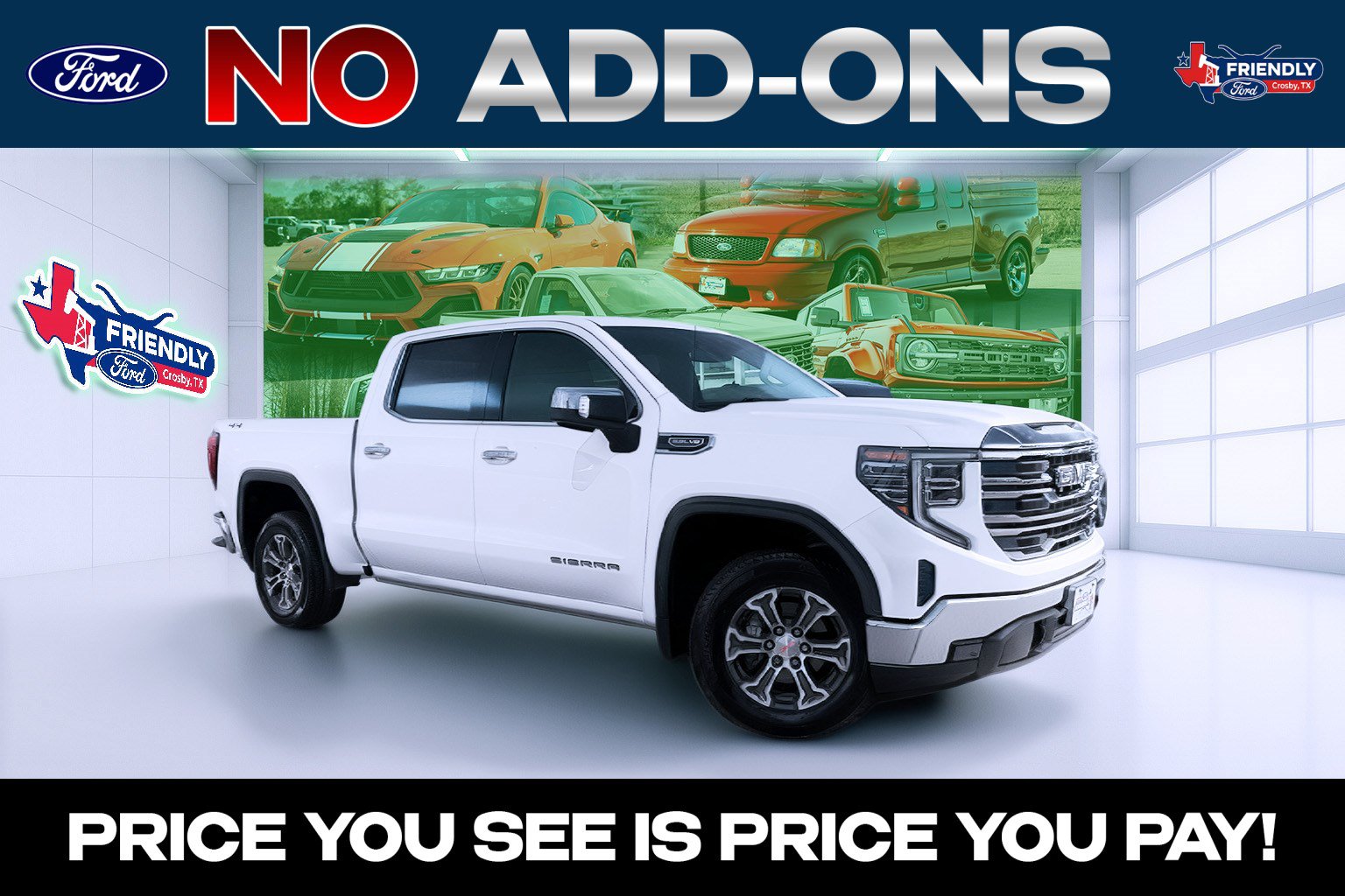 Used 2026 GMC Sierra 1500 SLT AWD/4WD image 1
