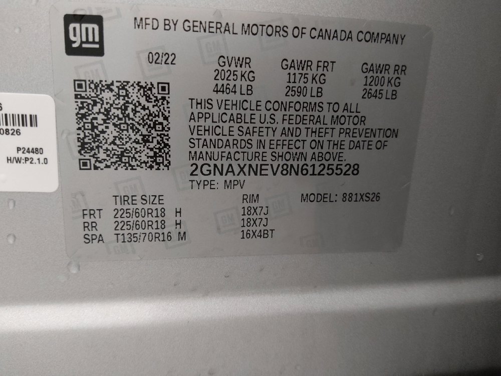 Used 2022 Chevrolet Equinox Premier image 33