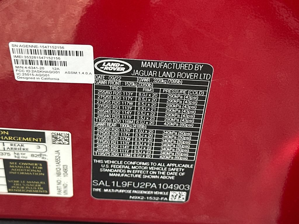 Used 2023 Land Rover Range Rover Sport SE Dynamic AWD/4WD image 32