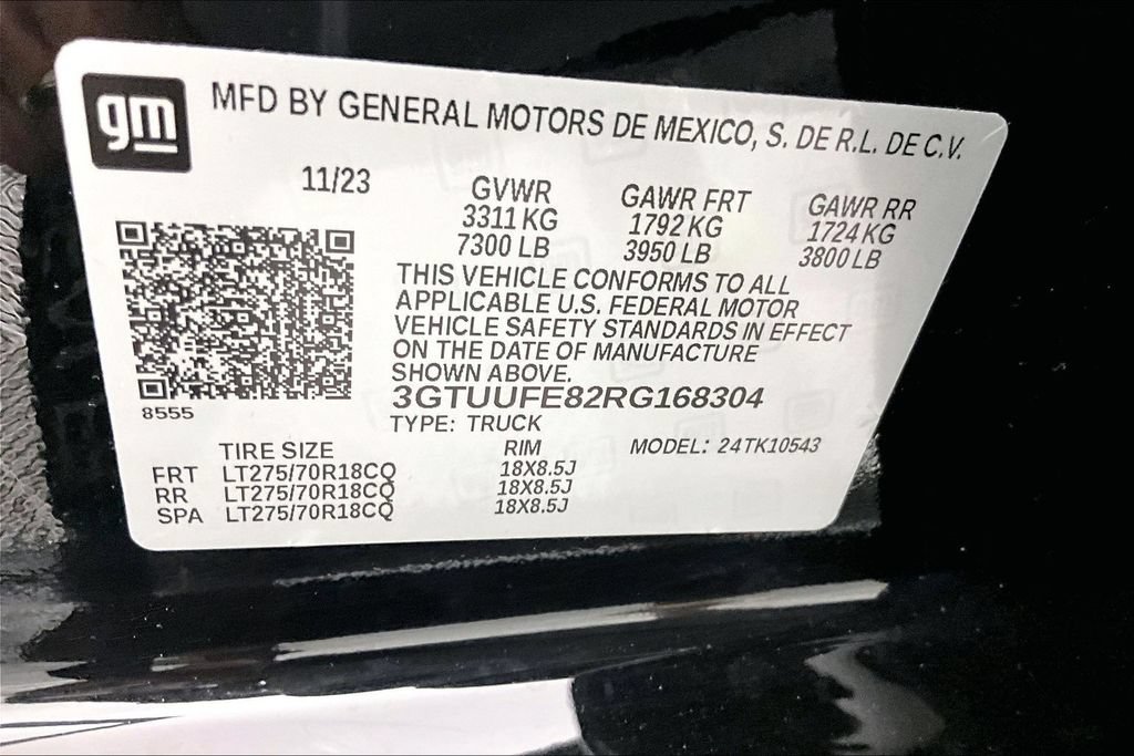 Certified 2024 GMC Sierra 1500 AT4X AWD/4WD image 19