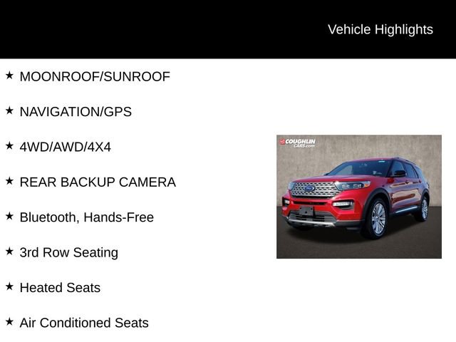 Used 2020 Ford Explorer Limited w/ Class III Trailer Tow Package image 2