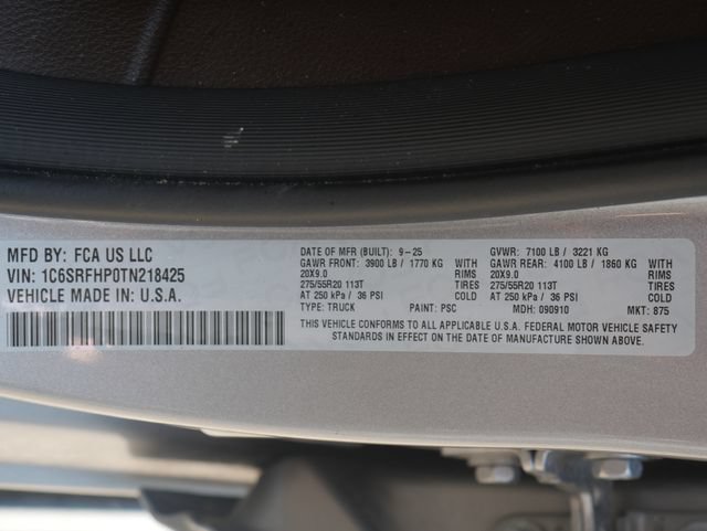 Used 2026 RAM 1500 Limited w/ Trailer Tow Group AWD/4WD image 33