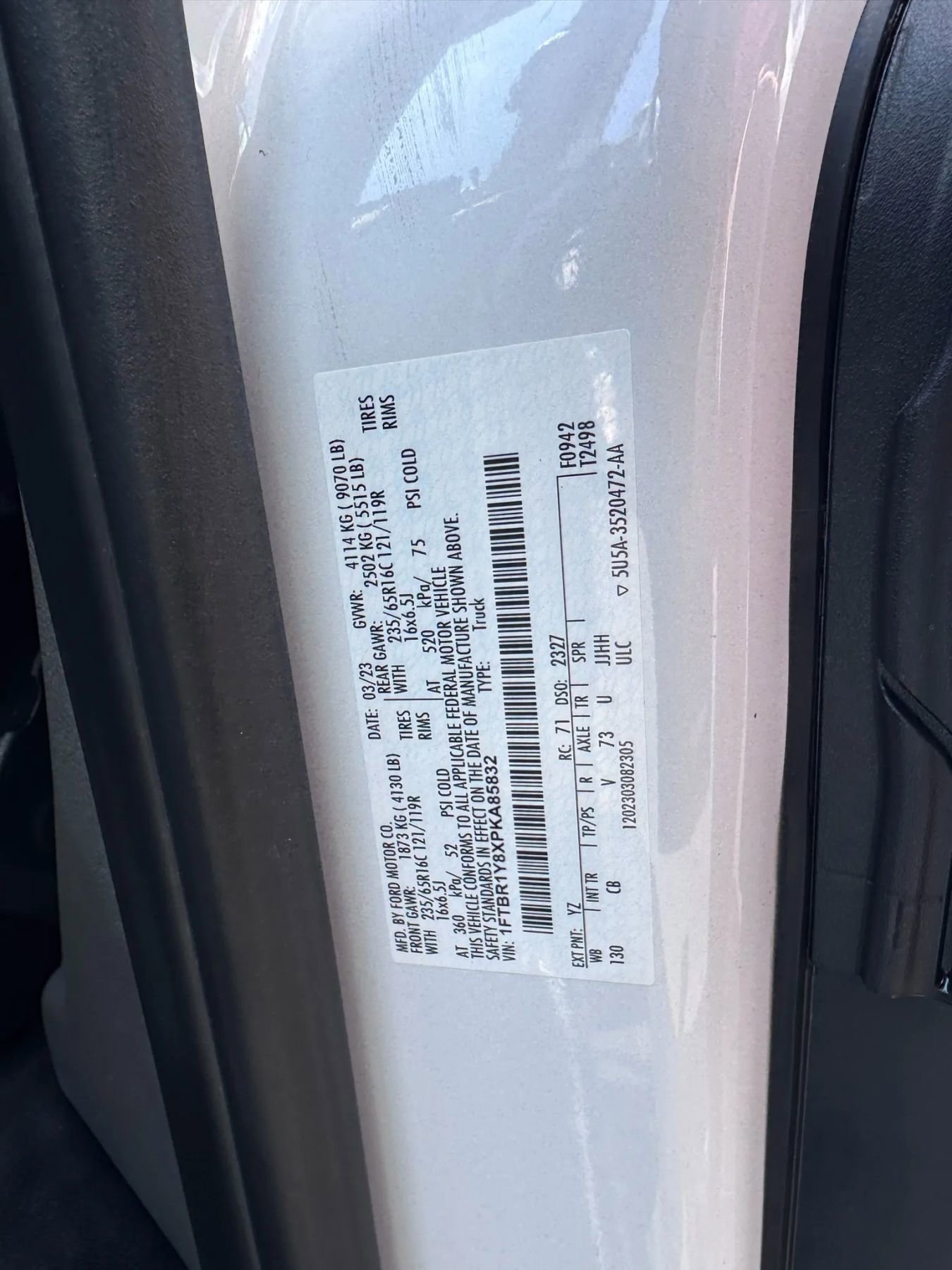 Used 2023 Ford Transit 250 Low Roof w/ Exterior Upgrade Package image 30