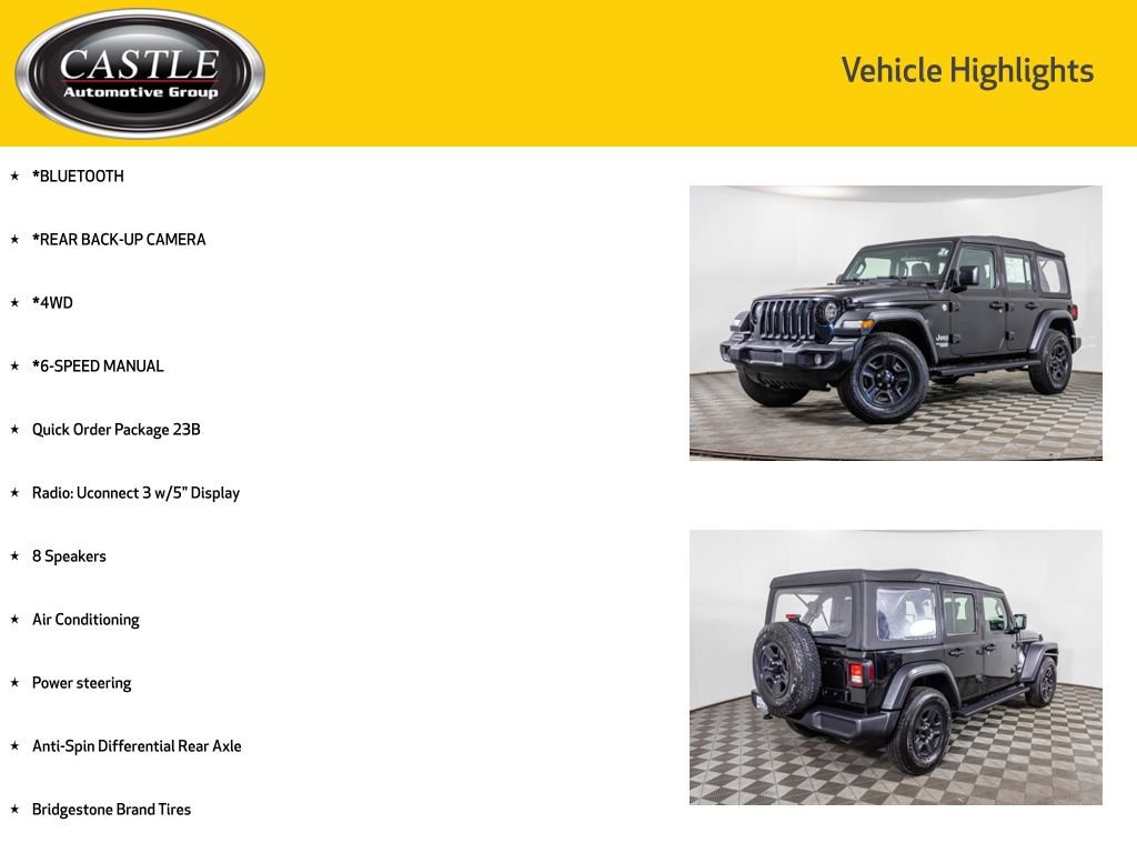 Used 2018 Jeep Wrangler Unlimited Sport image 3
