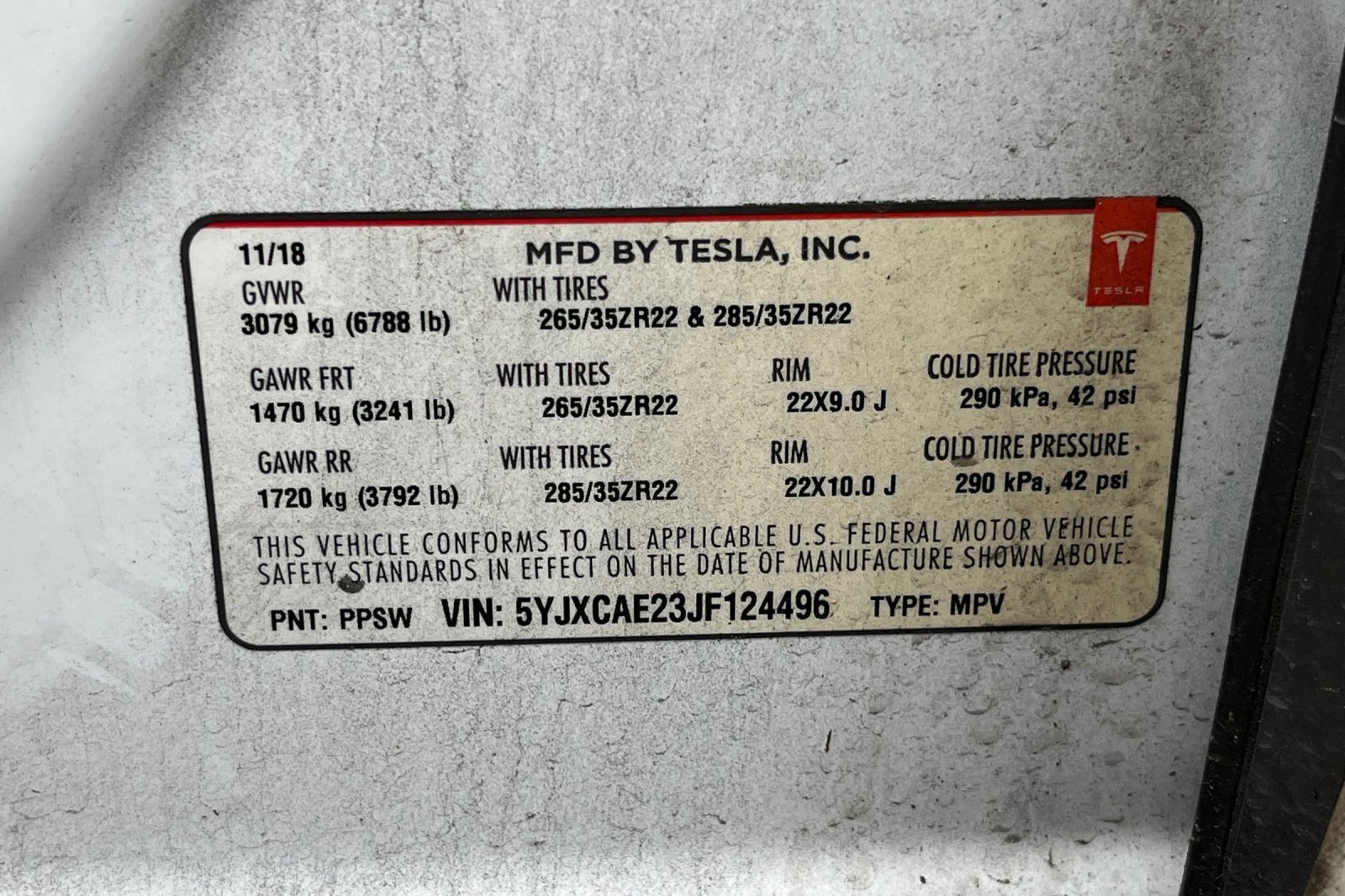 Used 2018 Tesla Model X 100D image 8