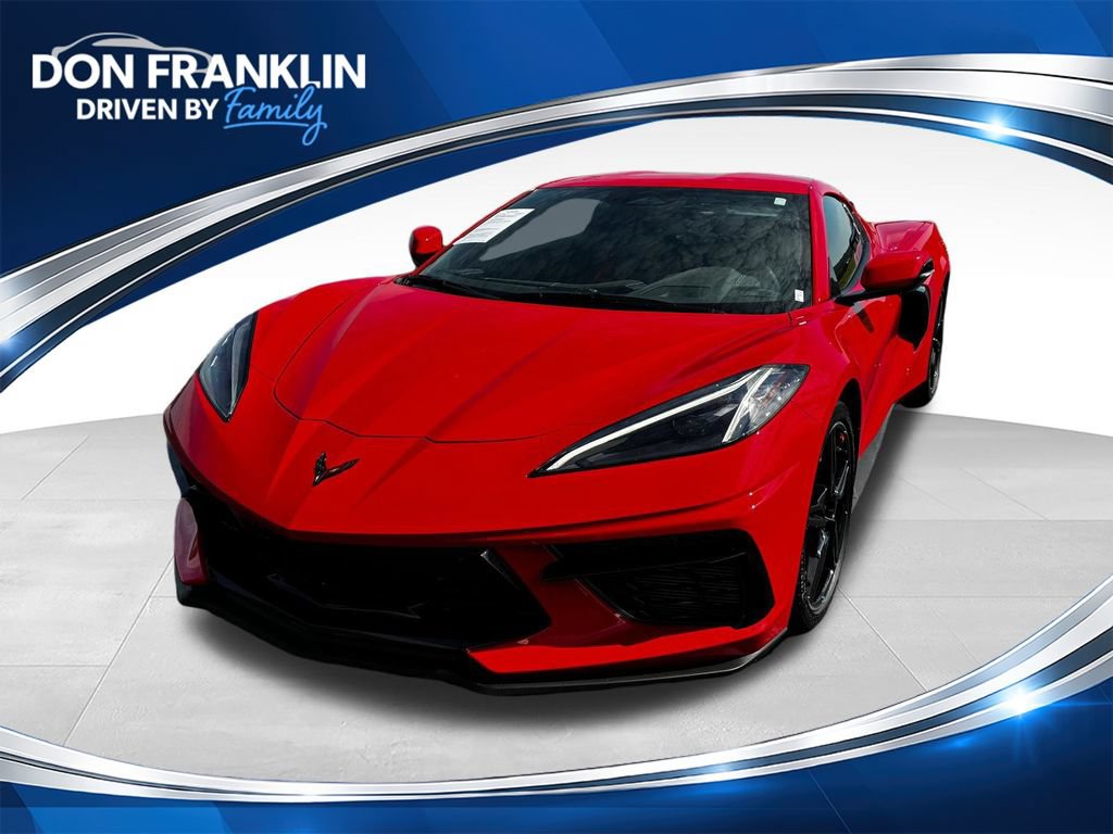 Used 2025 Chevrolet Corvette Stingray Coupe w/ 1LT RWD image 1