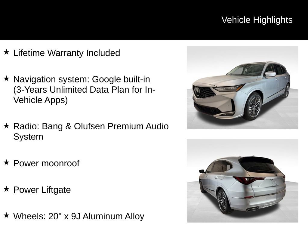 New 2026 Acura MDX SH-AWD w/ Advance Package image 5