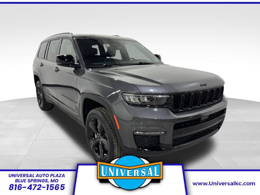 Used 2025 Jeep Grand Cherokee L Limited w/ Black Appearance Package AWD/4WD 360° Tour