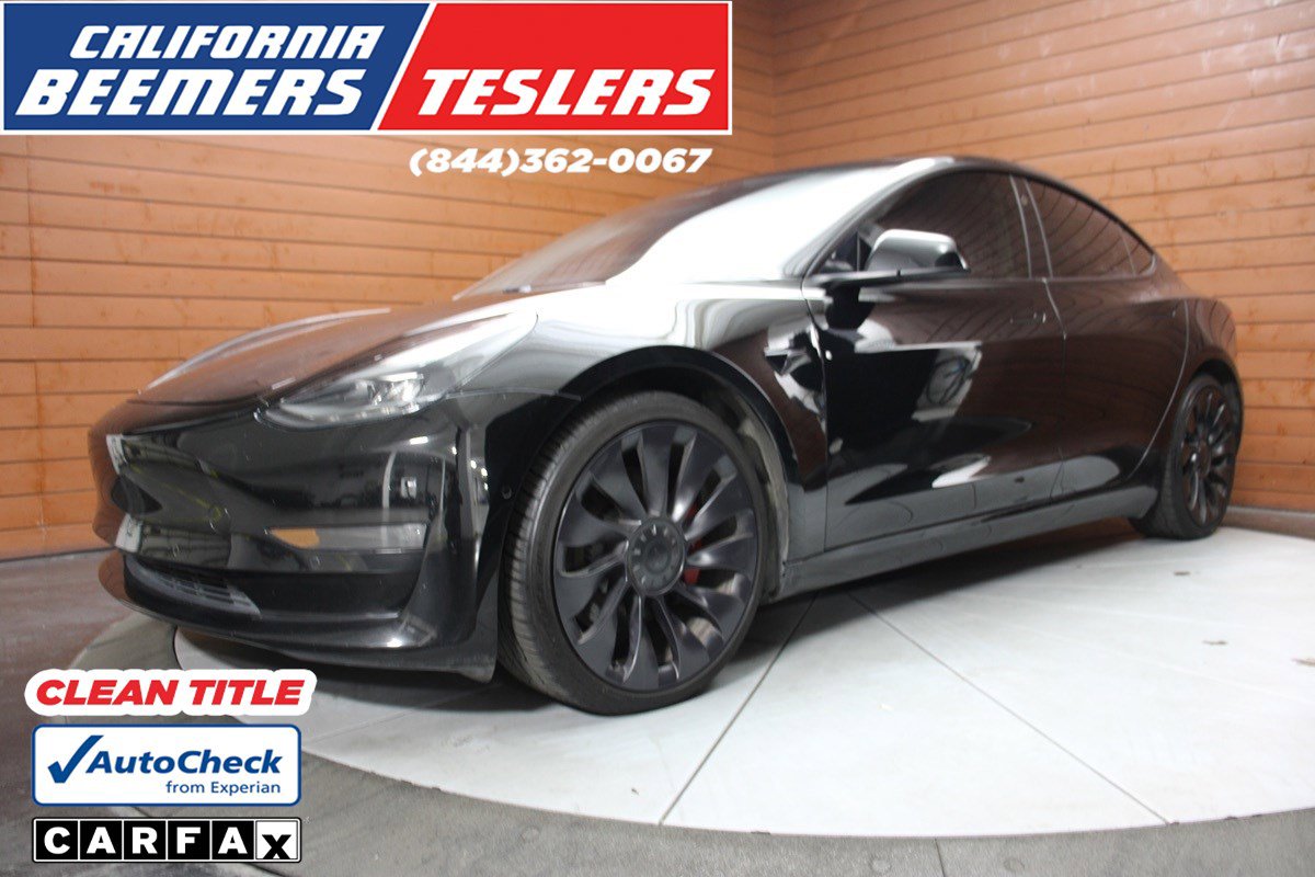 Used 2021 Tesla Model 3 Performance