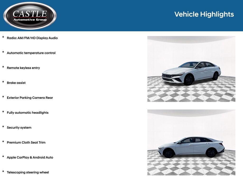 New 2026 Hyundai Elantra Sport FWD image 3