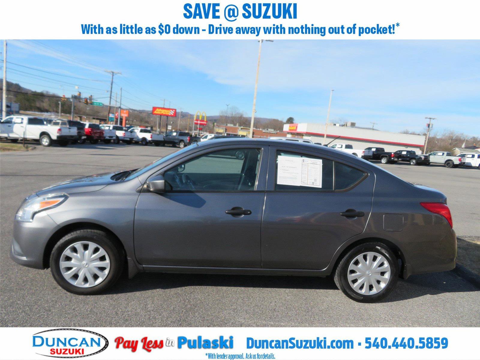 Used 2017 Nissan Versa S image 5