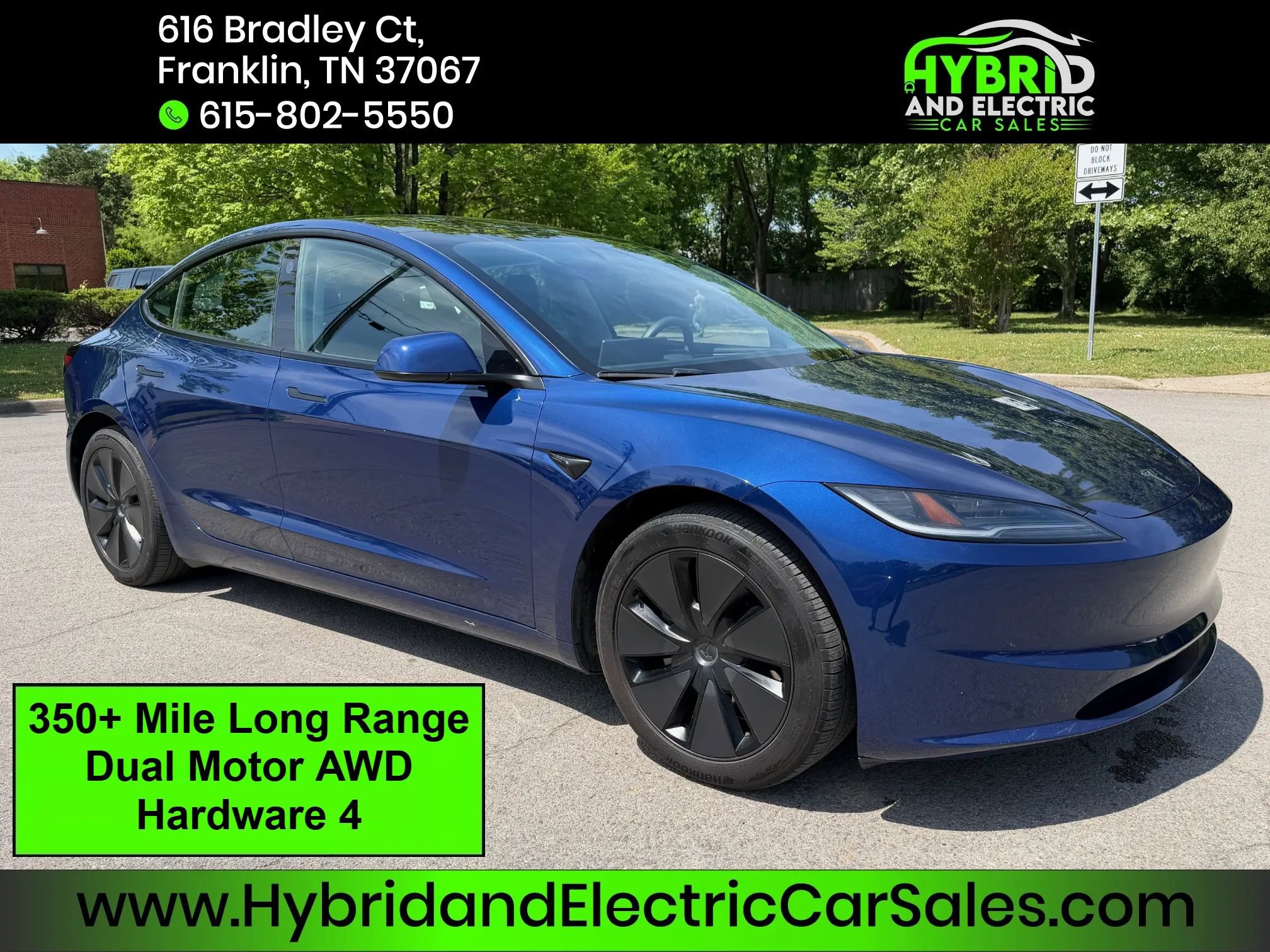 Used 2024 Tesla Model 3 Long Range AWD/4WD image 1