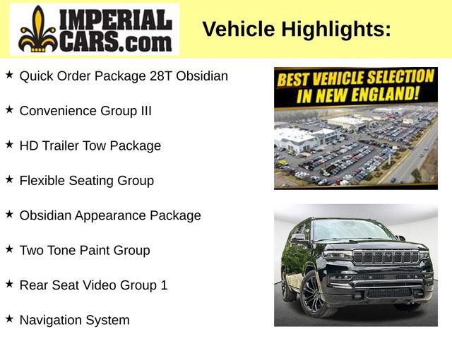 Certified 2024 Jeep Grand Wagoneer Series II w/ Quick Order Packagew 28T AWD/4WD image 8