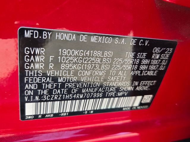 Used 2024 Honda HR-V Sport image 20