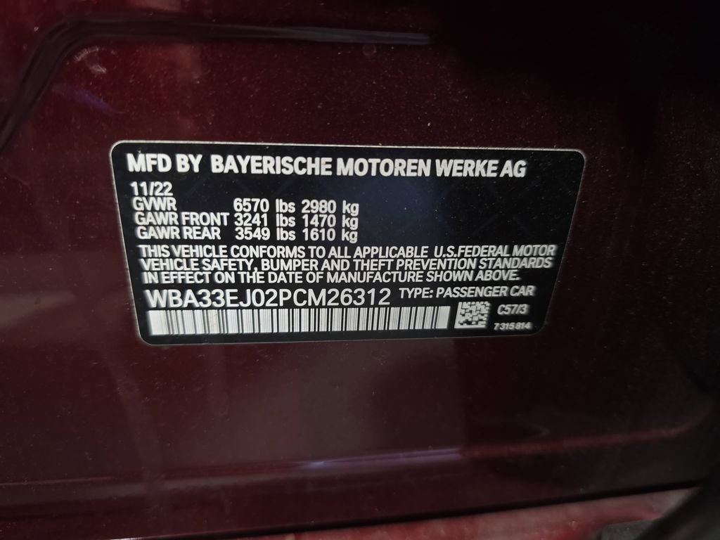 Certified 2023 BMW 760i xDrive w/ Parking Assistance Package image 29