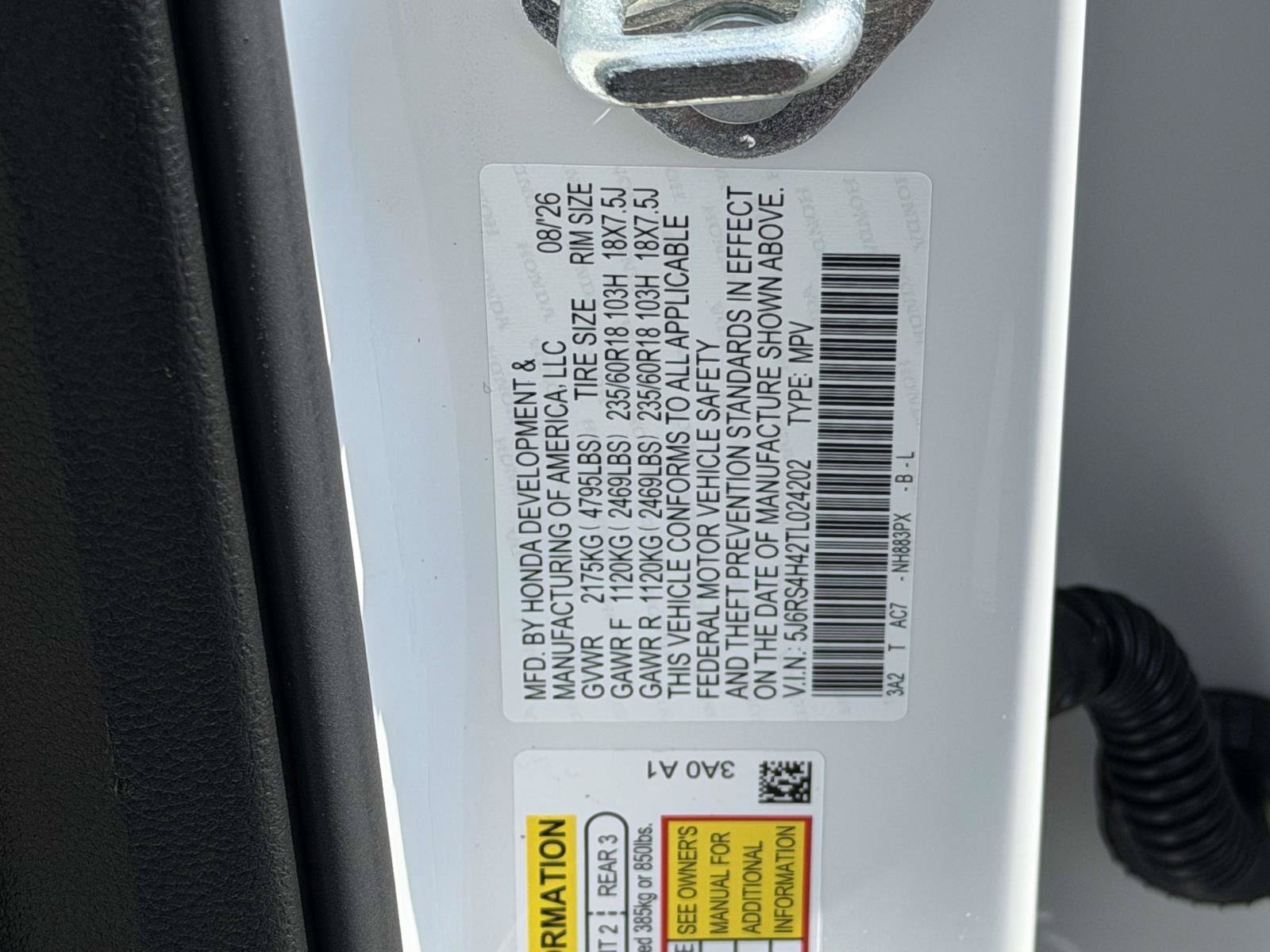 New 2026 Honda CR-V EX image 21