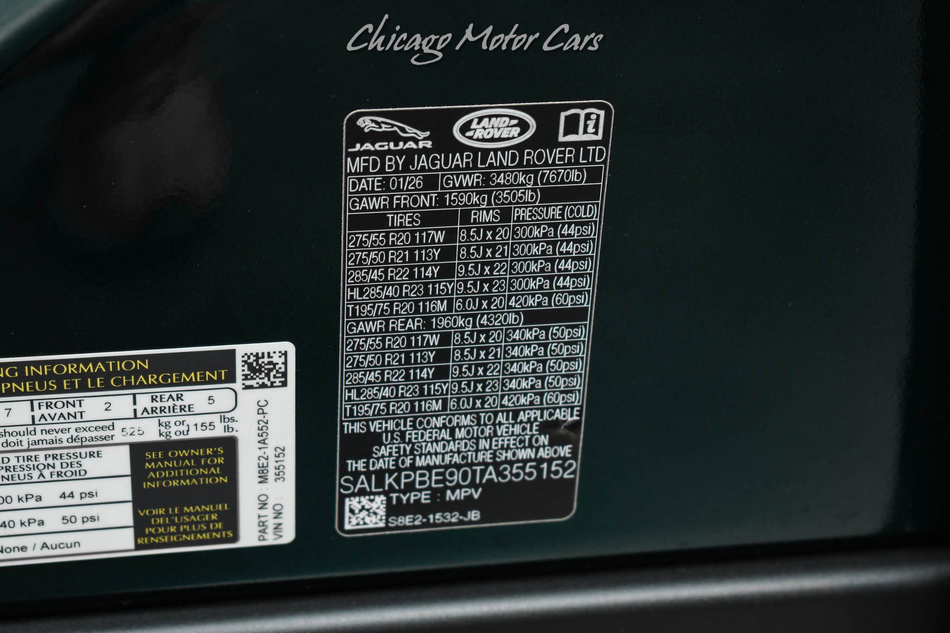 Used 2026 Land Rover Range Rover Long Wheelbase SE AWD/4WD image 67