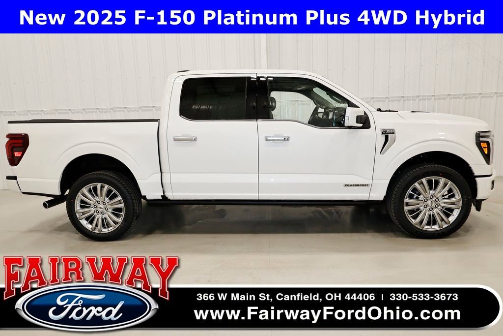 New 2025 Ford F150 Platinum w/ Equipment Group 703A Plus
