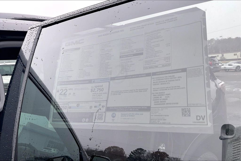 New 2026 GMC Acadia Elevation w/ Black Edition image 14