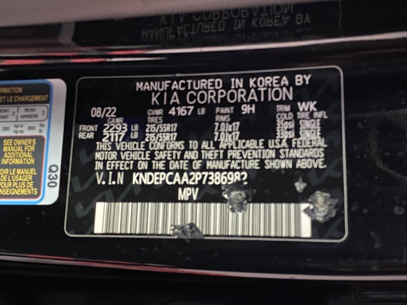 Used 2023 Kia Seltos LX AWD/4WD image 28