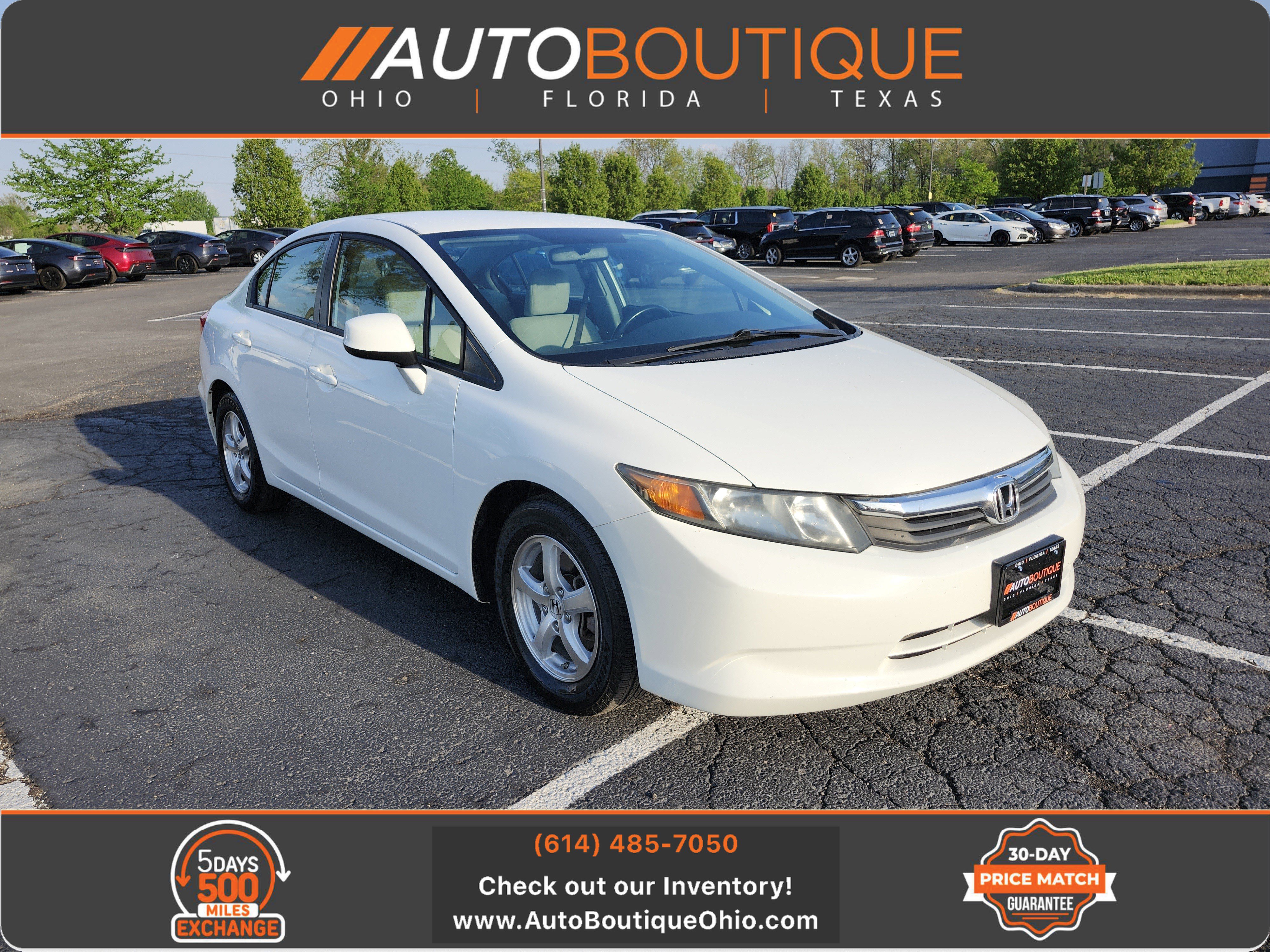 Used 2012 Honda Civic Natural Gas